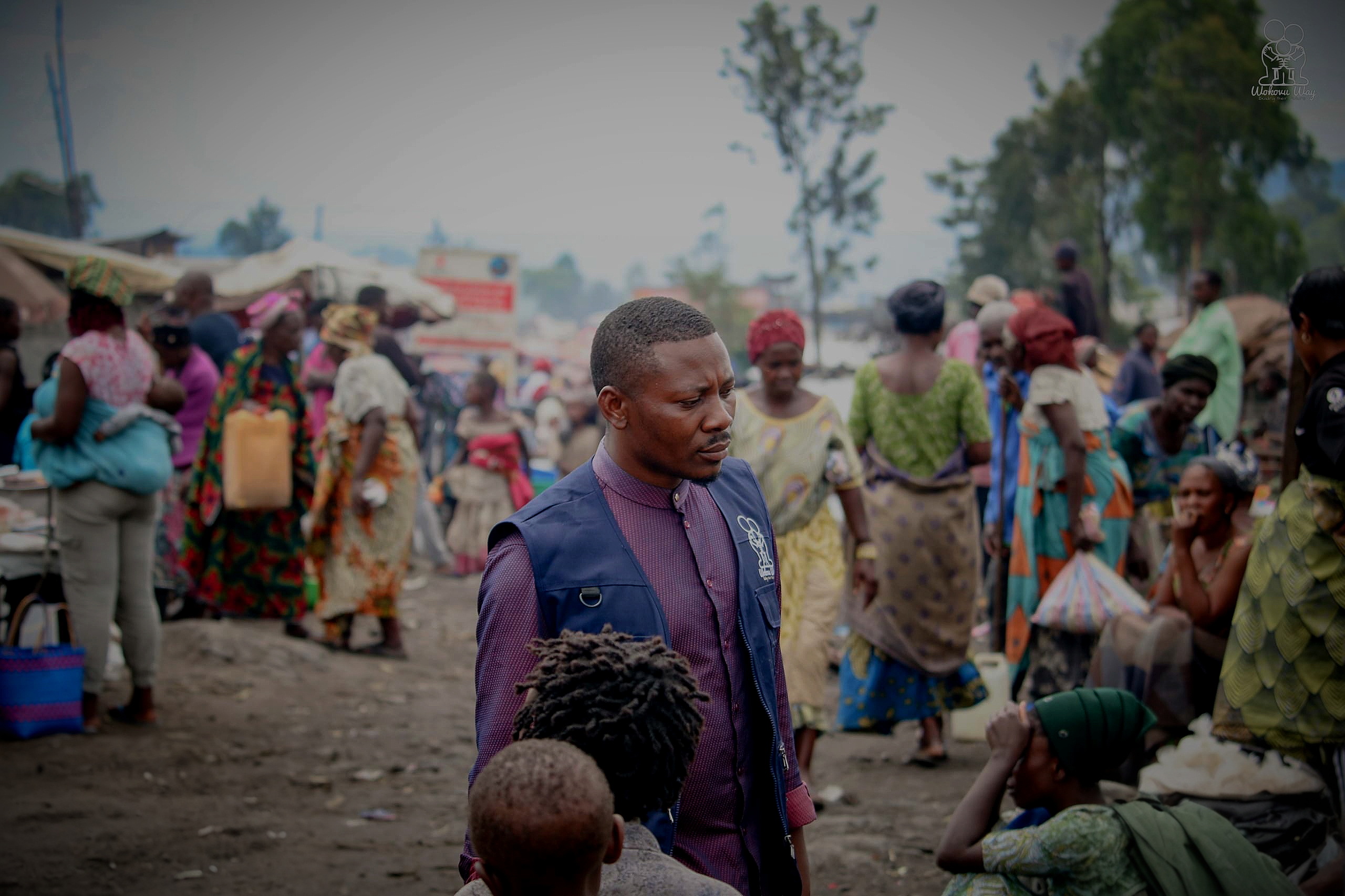 Community Gathering in Goma
